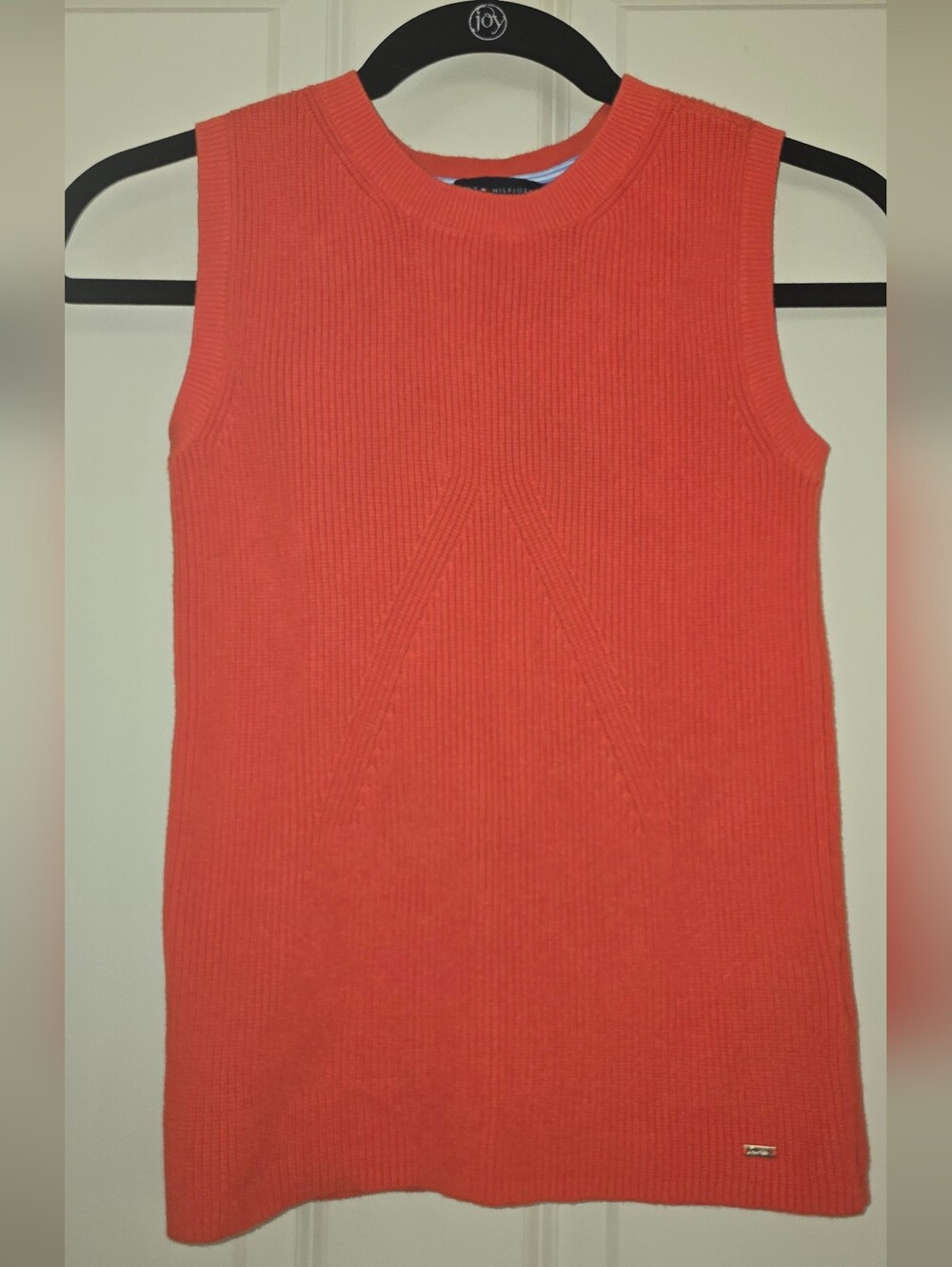 Tommy Hilfiger Orange Knitted Blouse